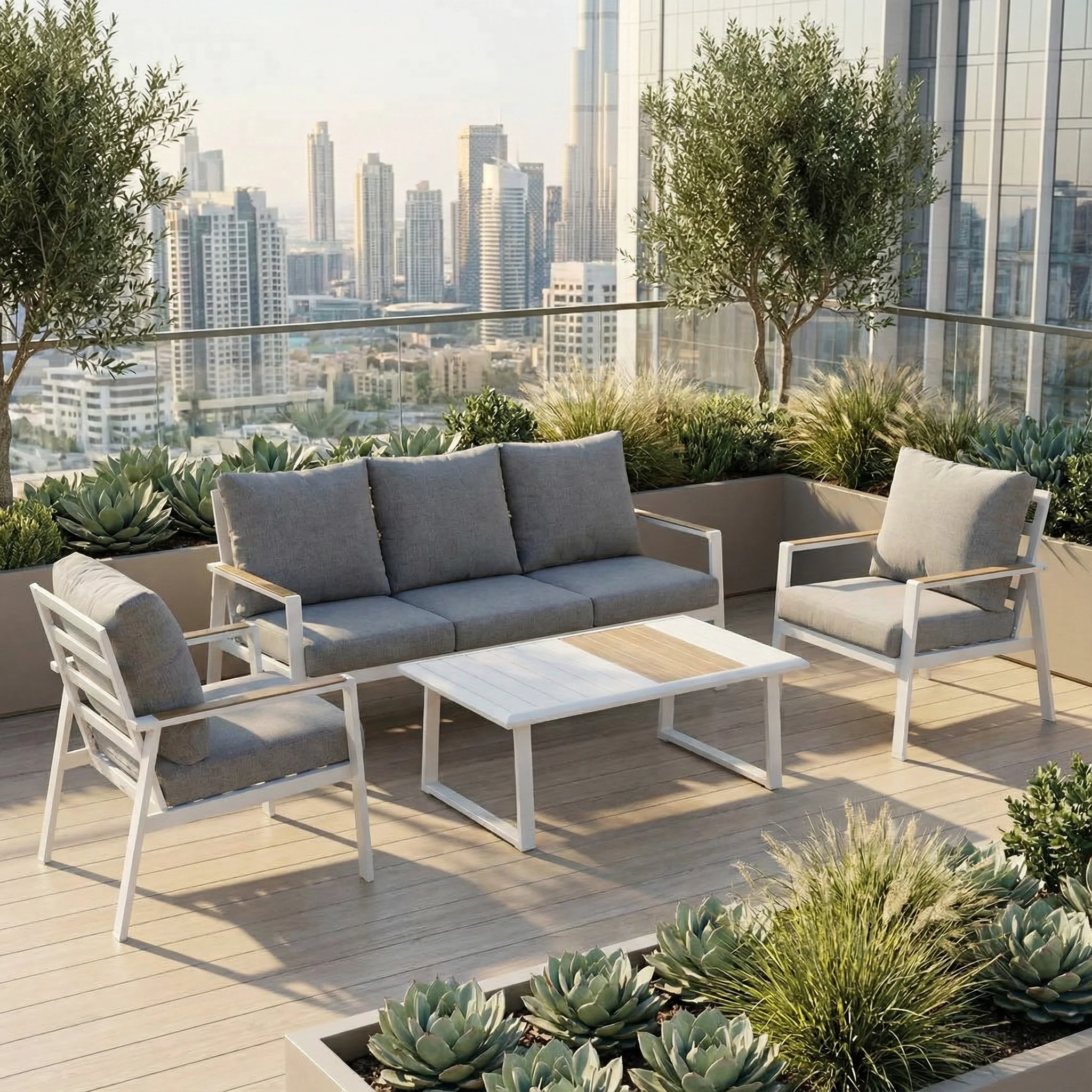 Outdoor furniture set Durable garden sofa, patio sofa set