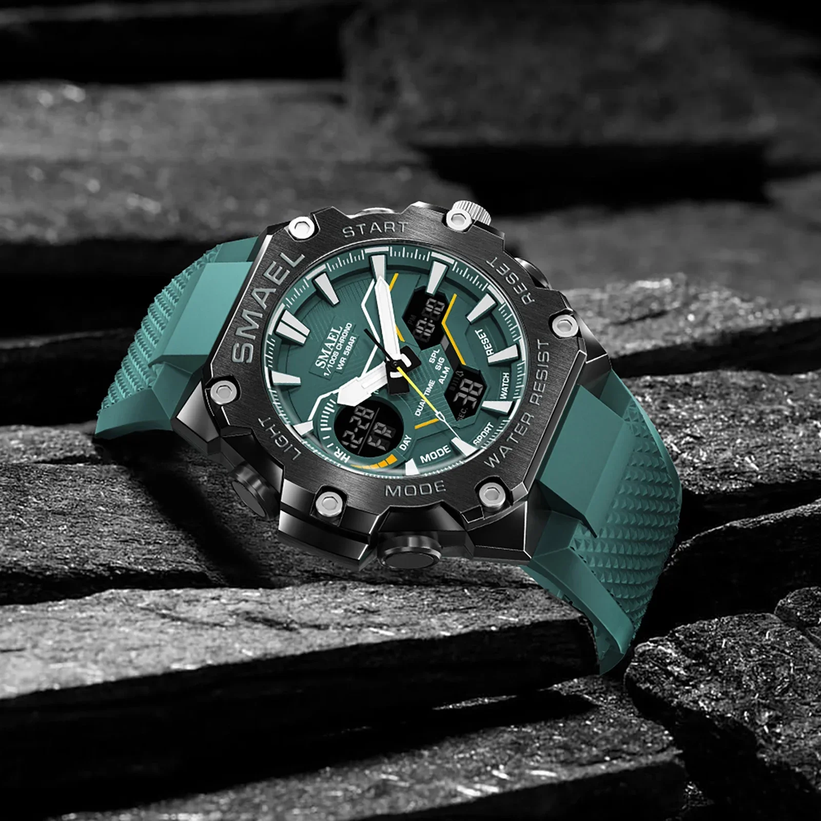 SMAEL 8101 Alarm Clock Young Fashion Quartz Wristwatches Brand Sport Watches Waterproof Dropshipping Watch