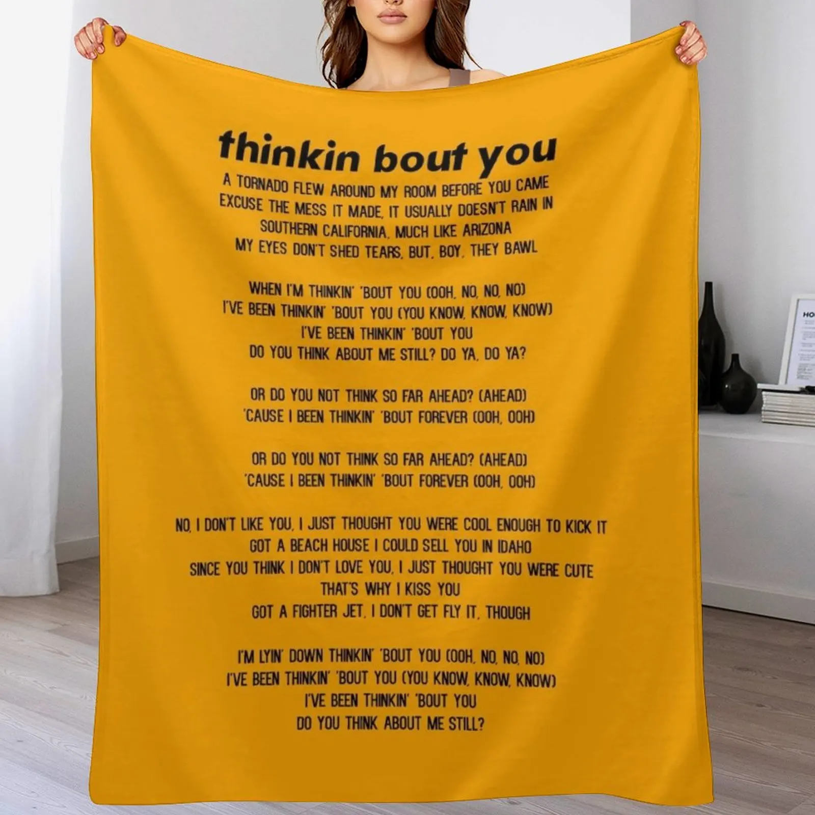 Thinkin Bout You - Frank Throw Blanket Stuffeds wednesday Blankets