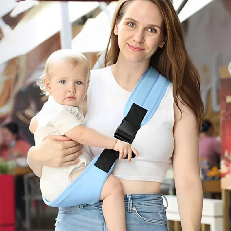 Baby Sling Breathable Baby Carrier With Hip Seat Portable Multifunctional Tush Baby Hip Carrier for Hands-Free Babies & Newborns