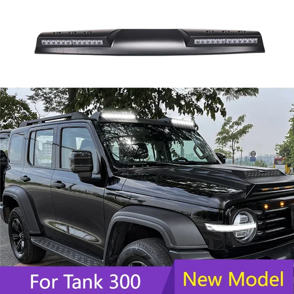 For Great Wall WEY Tank 300 2021 2022 2023 2024 Automobiles Outdoor Off-road Roof Detection Light Car Modified Accessories