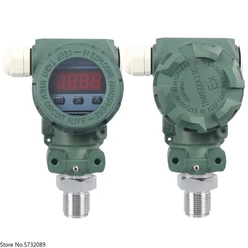 

LED 2088 Hammer Type Intelligent Digital Display Pressure Transmitter 4-20mA Diffusion Silicon YB-2088