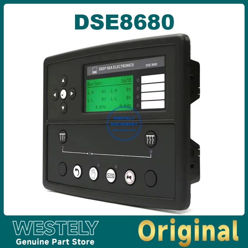 

Original DeepSea Diesel Generator Controller DSE8680 Synchronising Generator Bus Tie Control Module