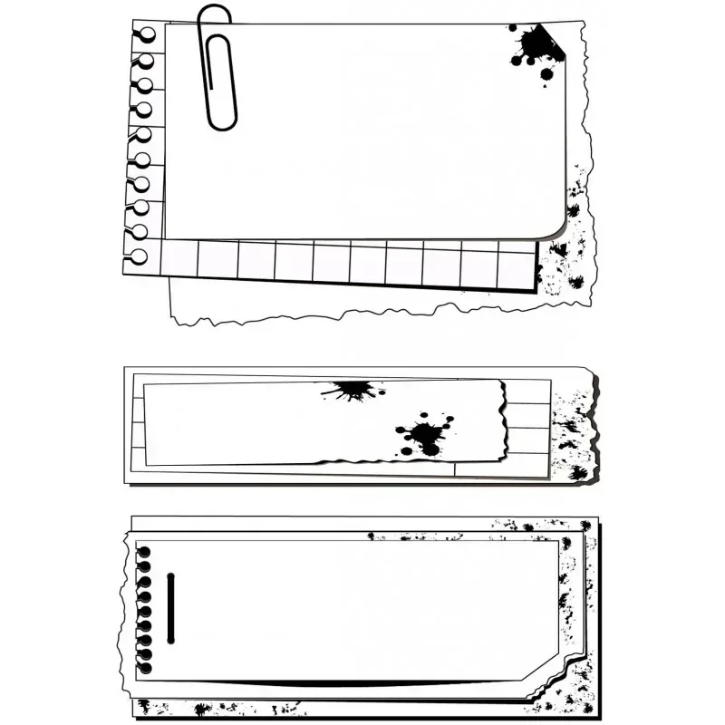 New DIY Stamps For Scrapbooking And Clear Stamps 11*16 CM Card Making Words and Label HD Natural Stamp Account Craft Set