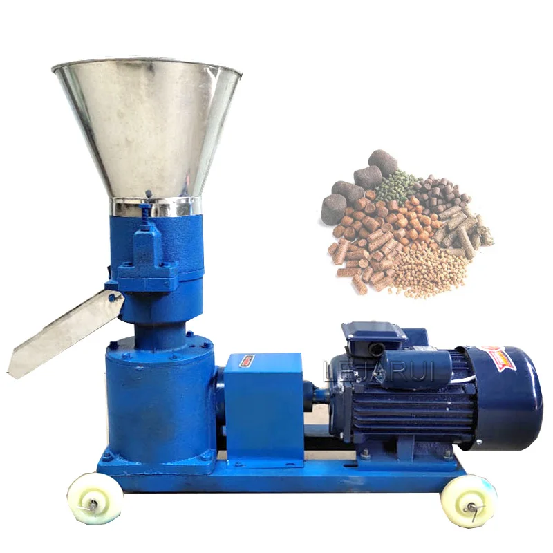 Pellet Machine Stainless Steel Feed Pellet Mill 220V/380V Horses And Cattle And Sheep Feed Granulator