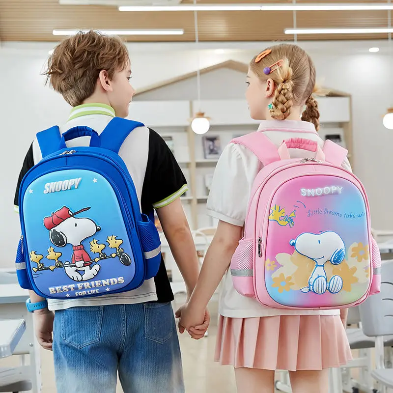 New Original cartoon Snoopy Backpack bag Kindergarten school bag gift