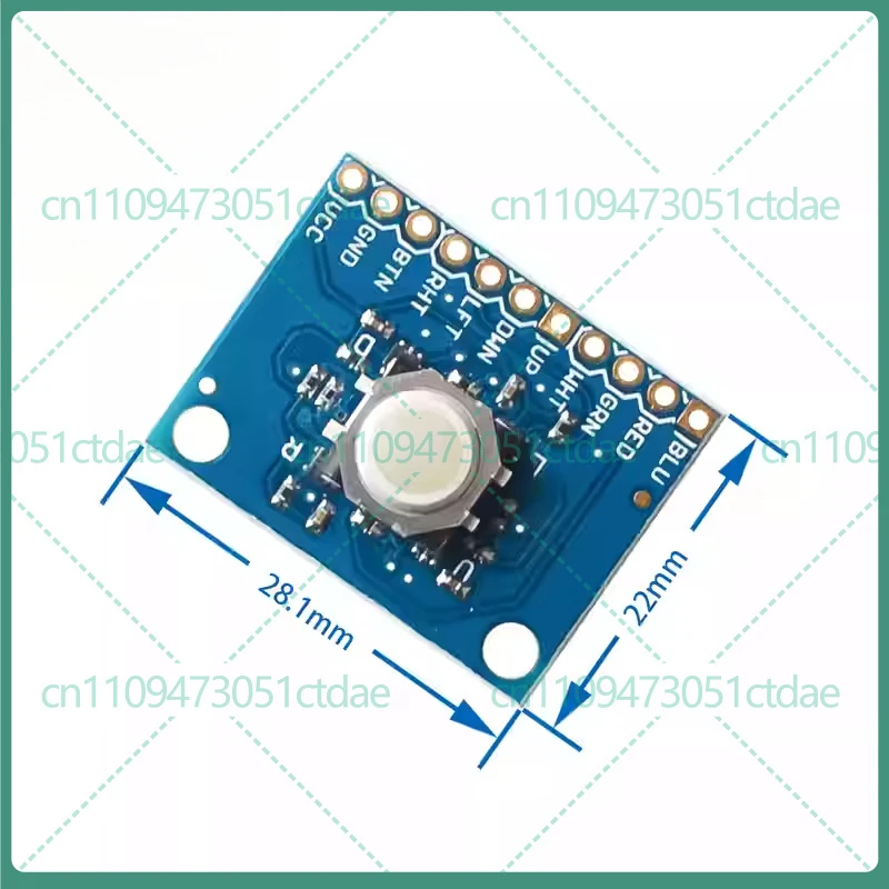 5-25pcs For BlackBerry Trackball Hall Effect Sensor Module 360°