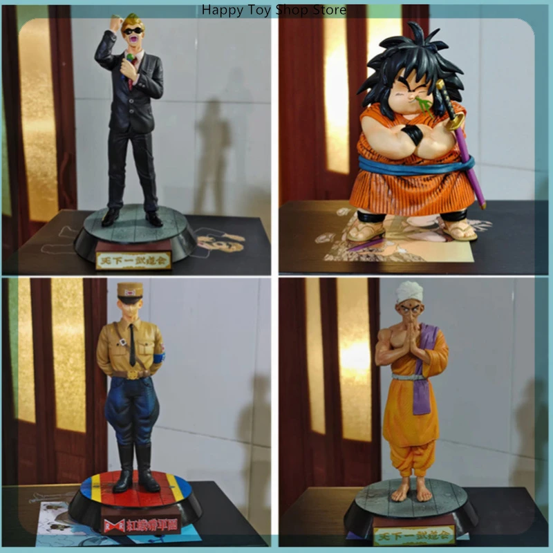 

Dragon Ball Blue Anchorman Namo Yajirobe Reddelicious Various Anime Figure Model Statue Collection Desktop Decoration Ornament