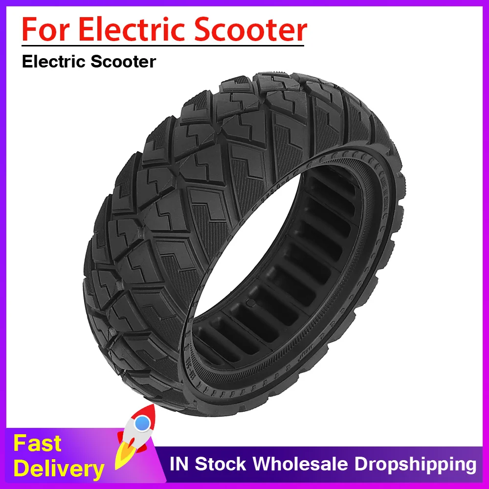 

9x3.0-6 Solid Tire for Electric Scooter Non-Pneumatic Explosion-Proof Honeycomb Tire Front Rear Wheel Tyre Replacement Parts