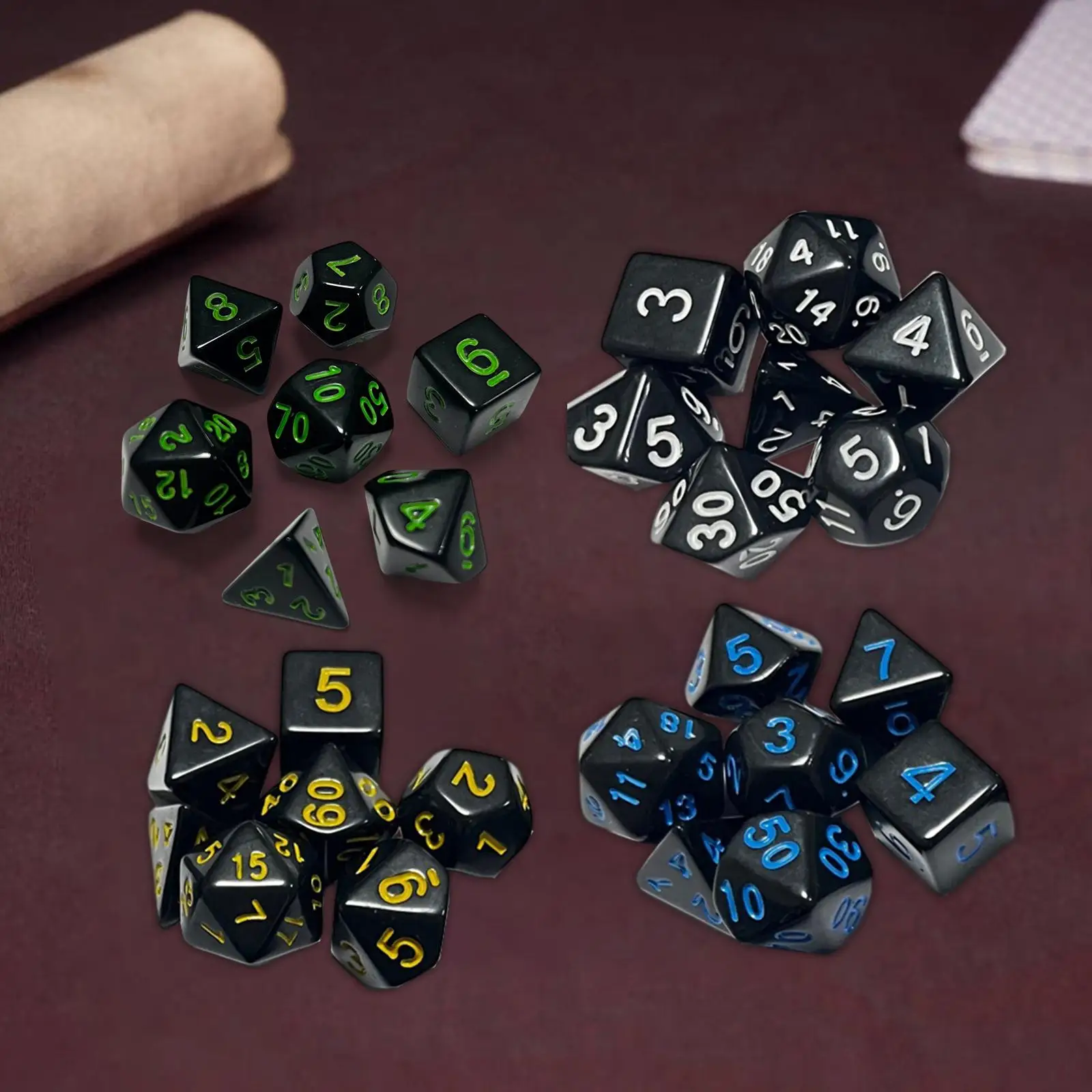 7X Acrylic Dices Se… - image