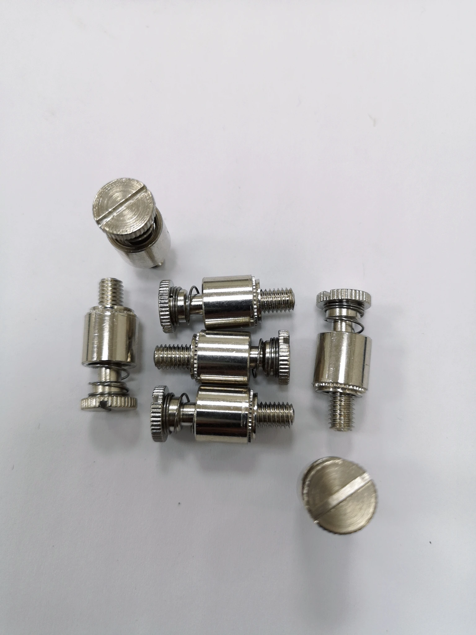Imagem -05 - Single Slot Spring Assemblies Fixadores Aço Carbono Niquelagem Parafuso de Painel Cativo Pfs2-m340