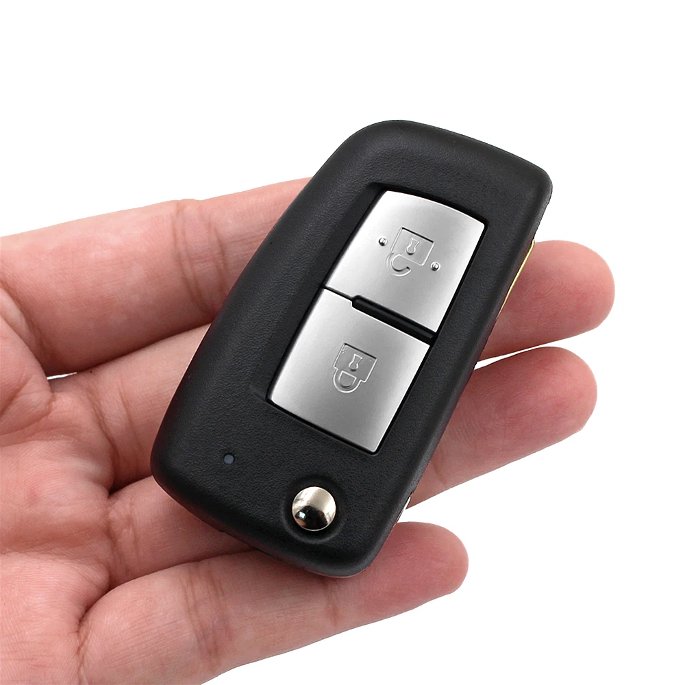 Ecusells 2/3B Flip Remote Key 433MHz muslim/4a Chip per Nissan Qashqai Pulsar Juke F15 X-Trail T32 Micra Rogue muslimb