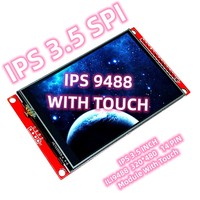 IPS 3.5 Inch SPI With Touch Super Display ILI9488 ESP32 Full View Angle 14 PIN 320*480 Factory Sales