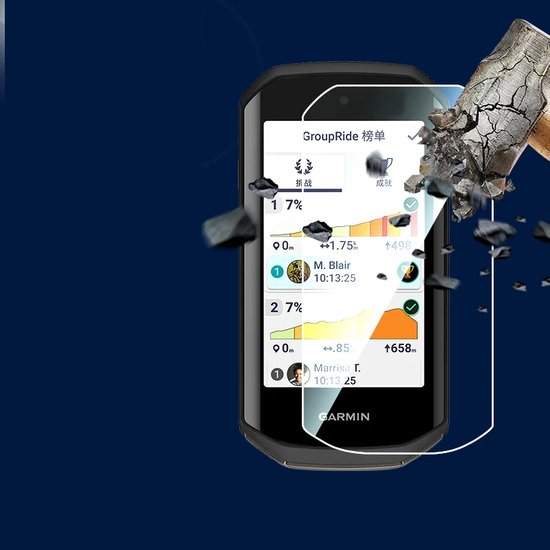 3pcs TPU Soft Clear Screen Protector Cover Protective Film For Garmin Edge 1050 Bike GPS Bicycle Cycling Computer Accessories