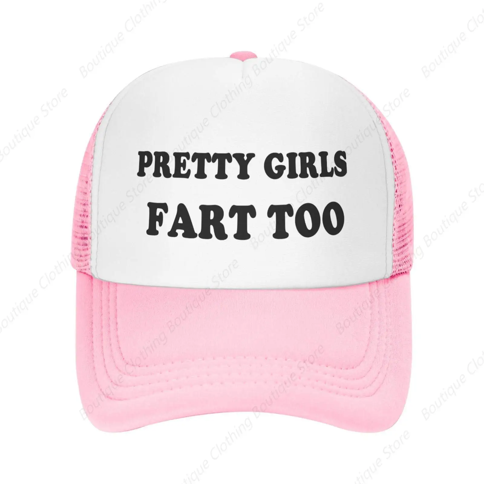 

Pretty-Girls Fart Too Hat Funny Trucker Hats - Gag Gifts - Funny Hats Crazy Vintage Snapback Baseball Caps Party Hat