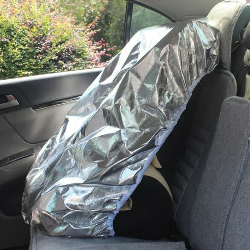 Children's Car Safety Seat Sunshade Baby Kid Dust Cover Sunscreen Blocking Ultraviolet Heat Insulation Seat Cover