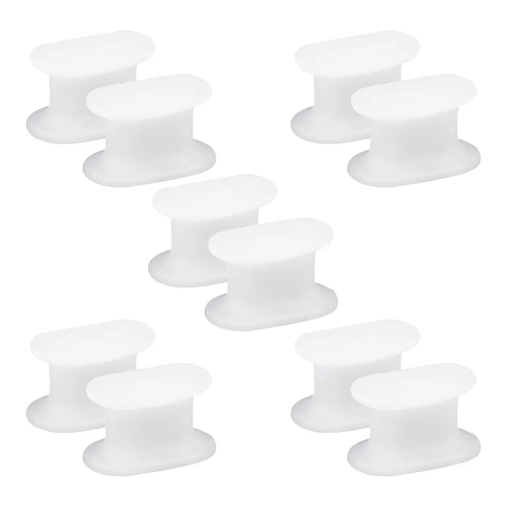 

5Pairs Hallux Valgus Corrector Ergonomic Big Toe Separator for Bunion Pain Relief Overlapping Toes Correction Lightweight