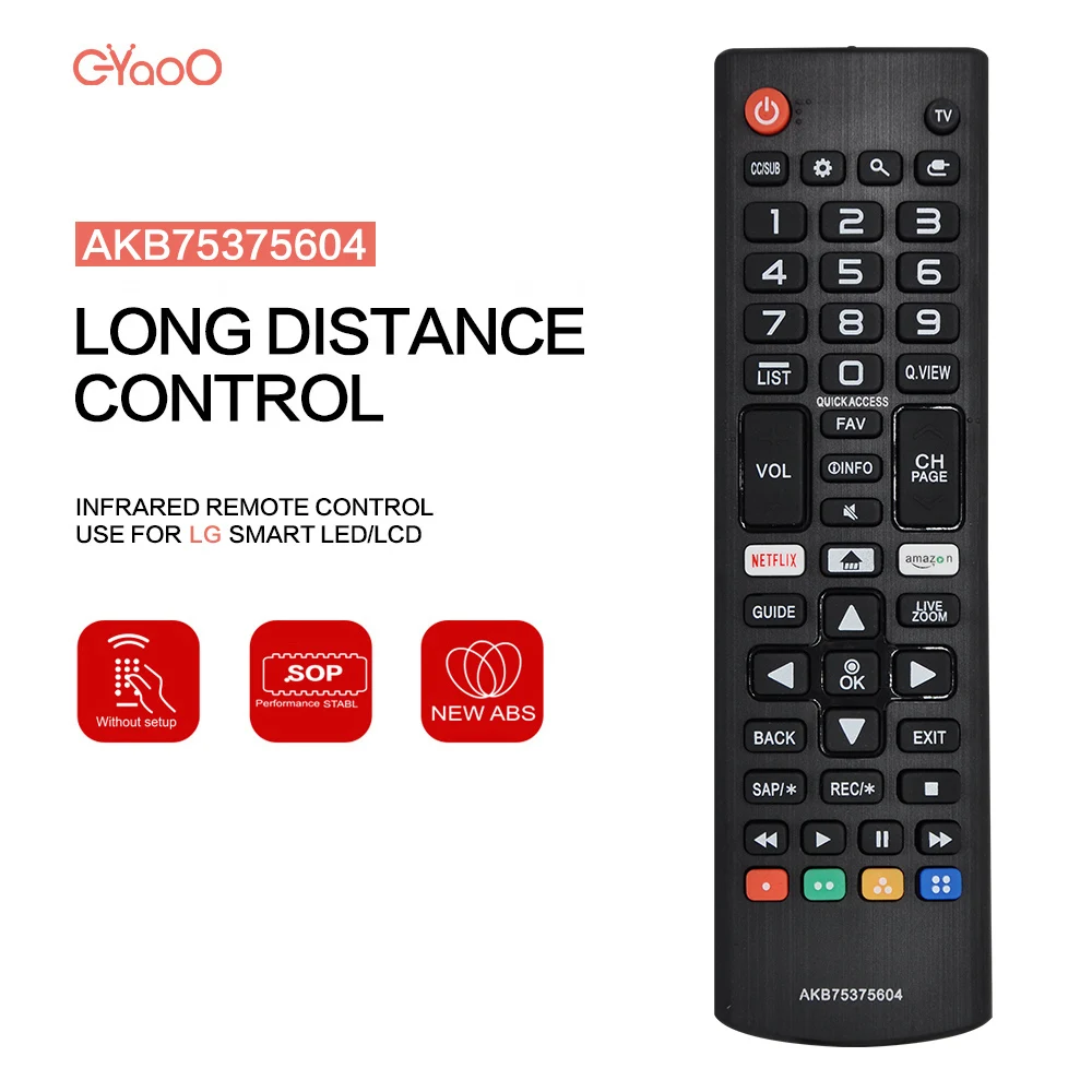 replacement remote control compatible with LG TV 32LK540BPUA 32LK610BBUA 32LK610BPUA 43LK5400PUA 43LK5700BUA