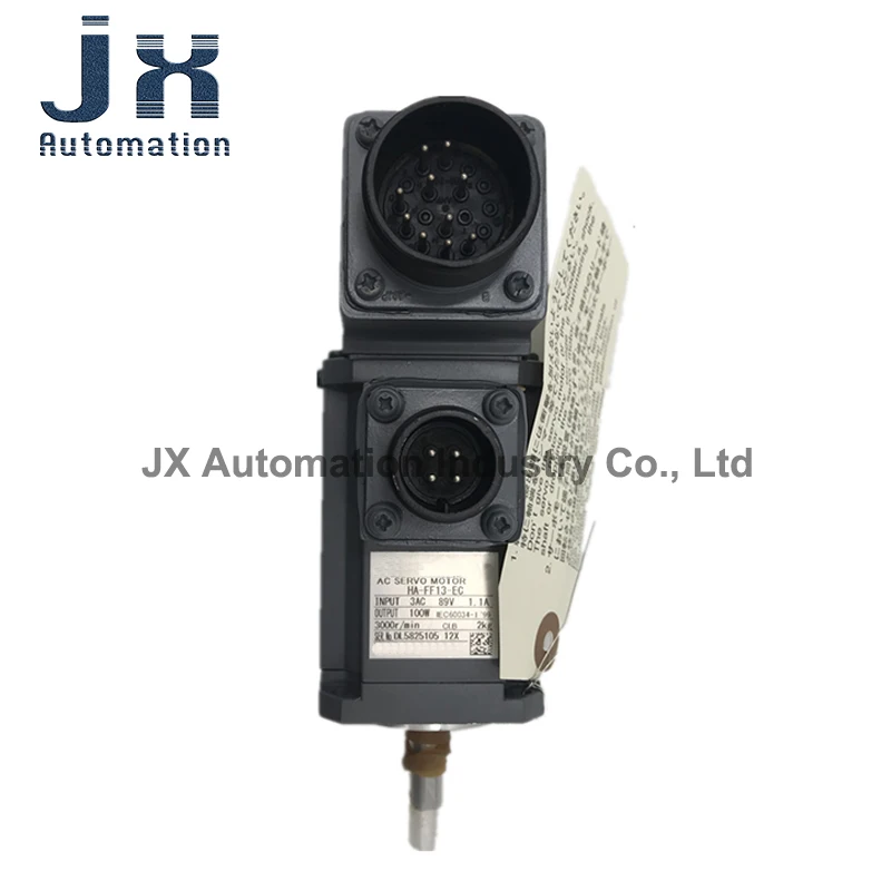 오리지널 AC 서보 모터, HA-FF13-EC HA-FF13CB, 3000r/min, 100W