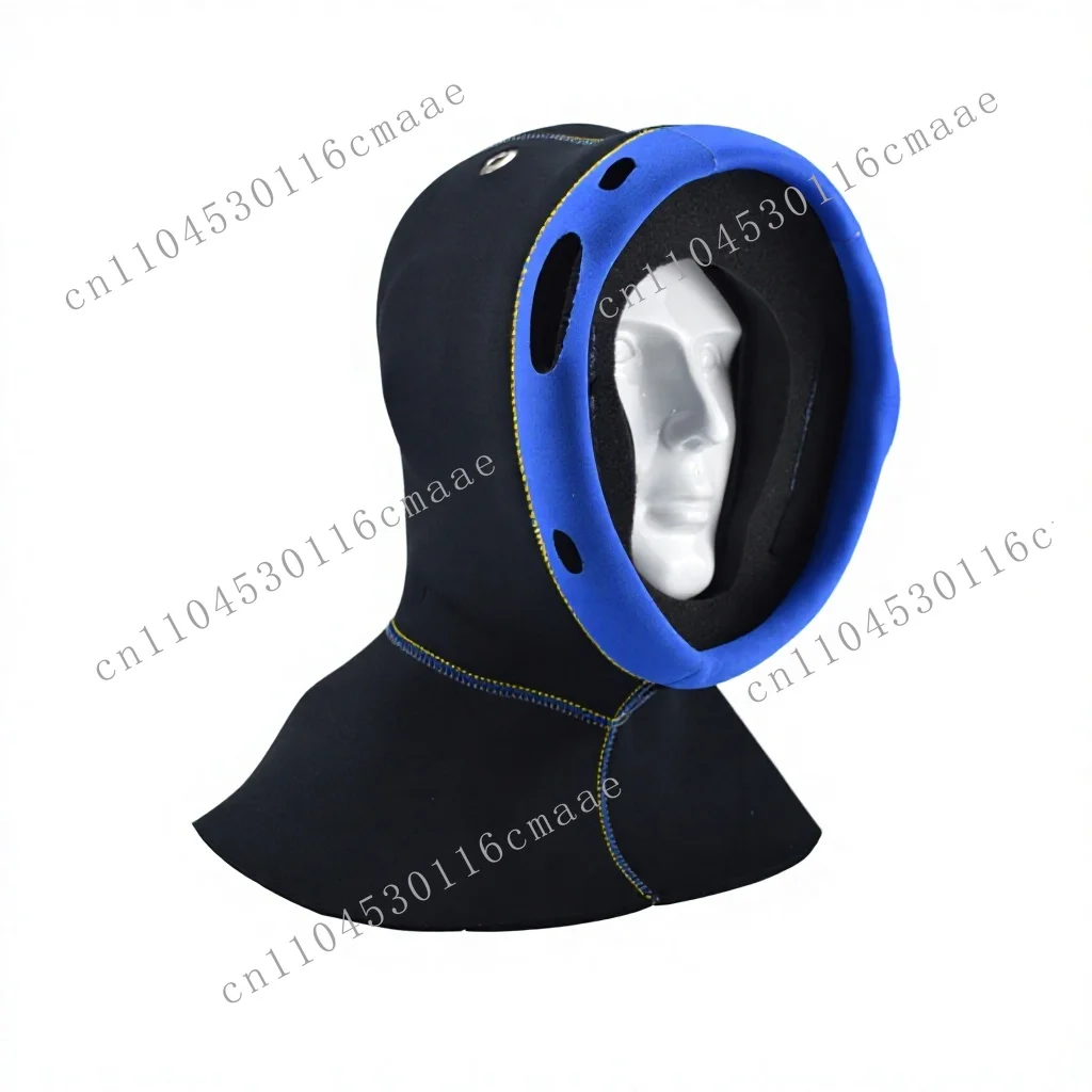 The neoprene adult diving helmet cape-style diving inner cap features warm and safe protection