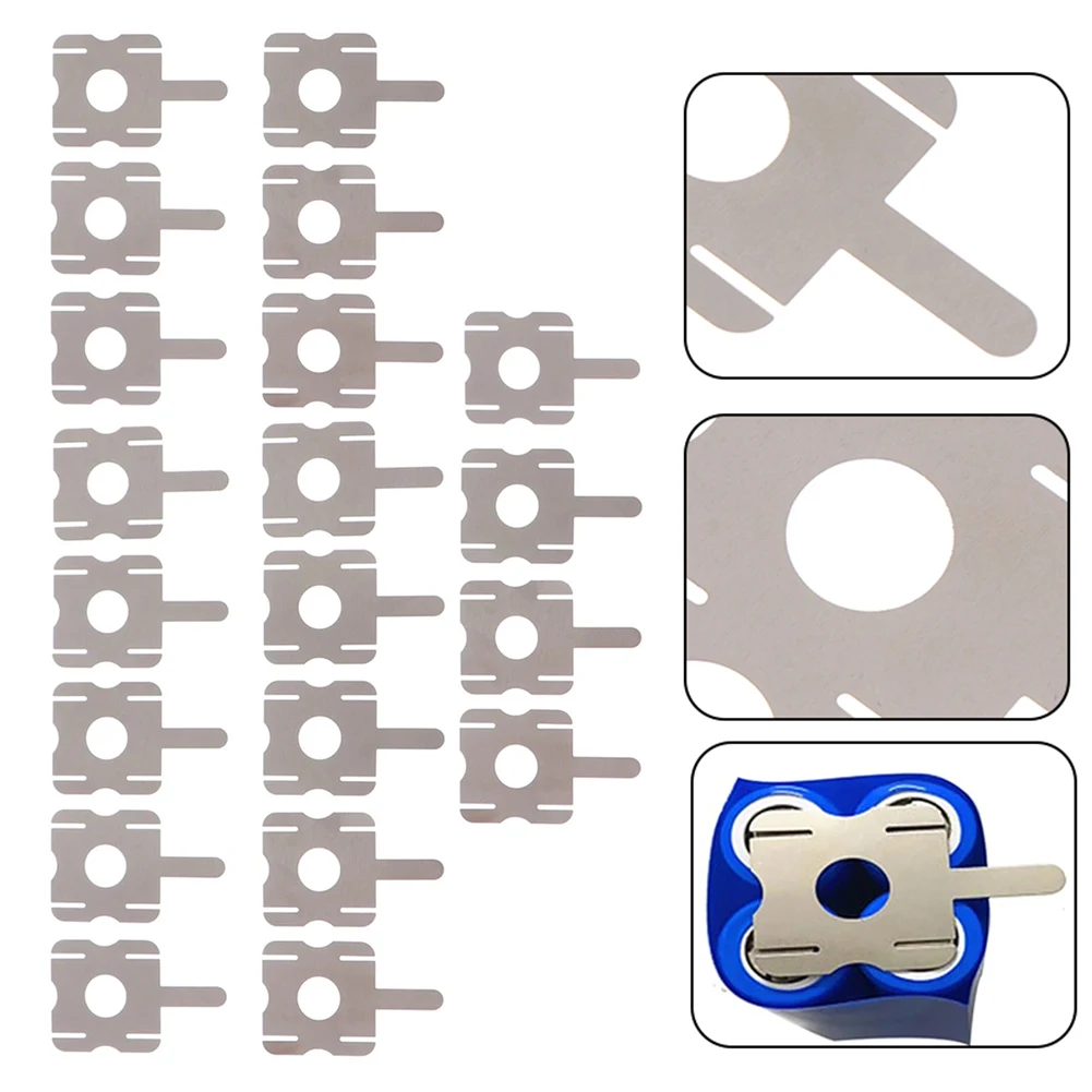 20 шт., никелевые пластины для точечной сварки, никелевый лист для аккумуляторной батареи для электроинструмента Makitas, никелированный стальной