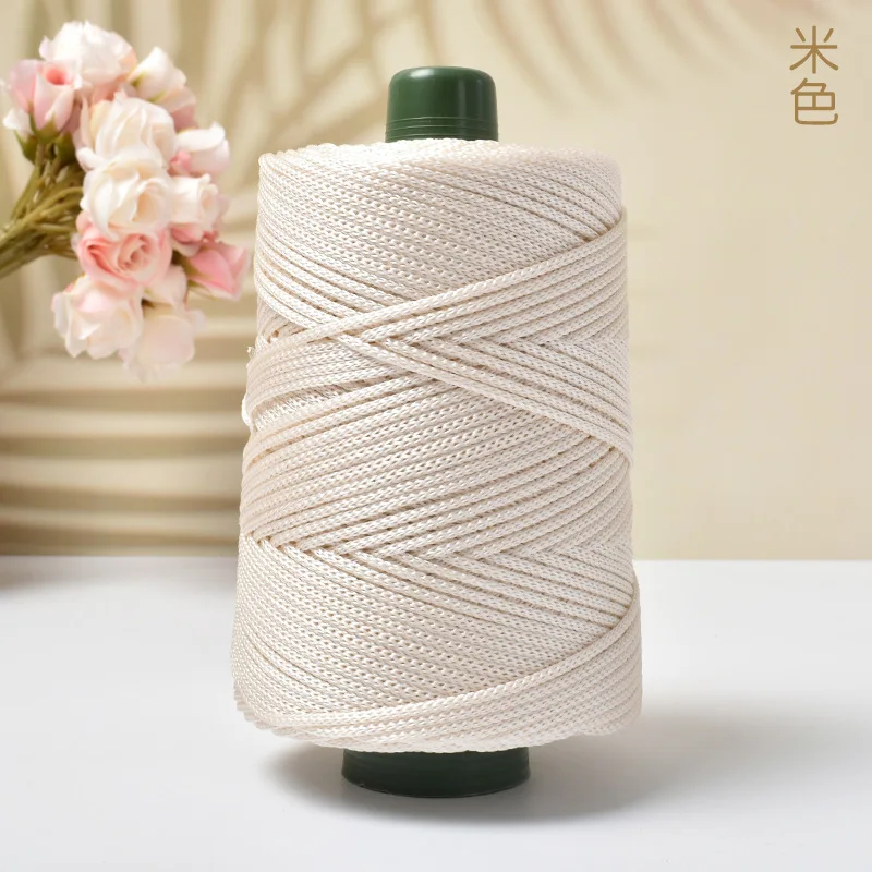 250g Leichtgewichtiges Eisseidengarn für Sommer-DIY: Handgewebter Sonnenhut, Tasche, Schuhe, Kissen, Bastelseil, Hohlwolle zum Häkeln