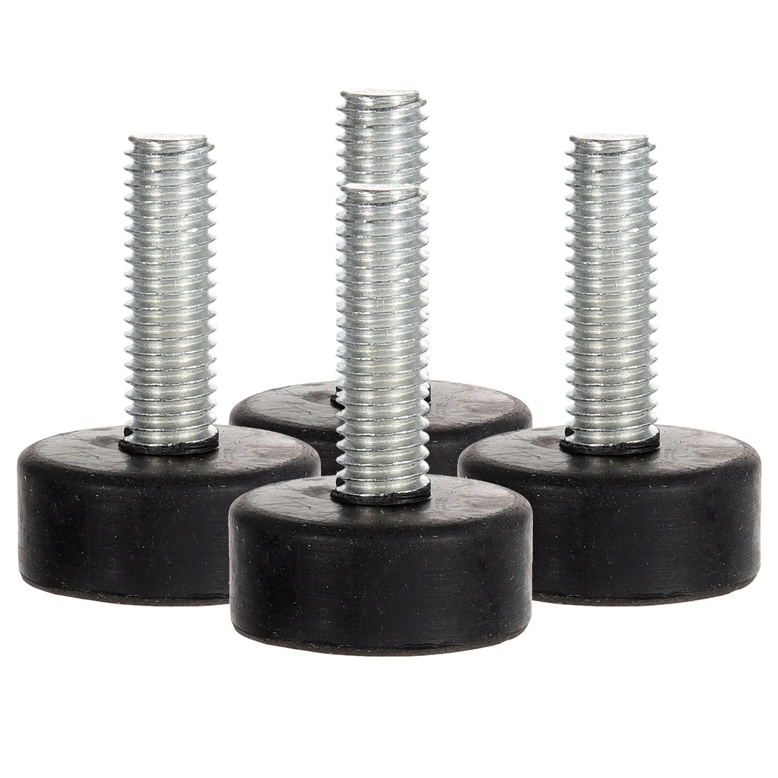 4pcs Rubber Feet Pad Screw In Rubber Feet Furniture Leg Bumpers Pads for Tables Sofas