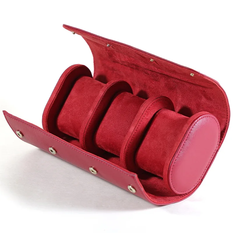 Modische Leder-Uhrenbox mit 1/2/3 Fächern, Tragbare Aufbewahrung für Rolexlitbreas Santos Omg Mechanische Quarz-Uhren, Staubdichte Box – Detail 27