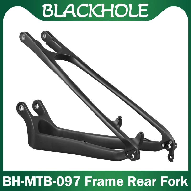 Carbon Full Suspension Frame Rear Fork for BH-MTB-077/097/107 Model Bike Frame Thru Axle 148x12mm Fit For 29inch Max 2.35 Tire