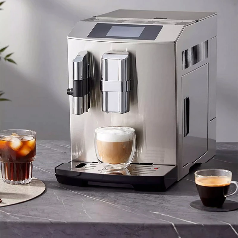 

Italian American coffee milk foam one-click automatic coffee machine, household bean grinder