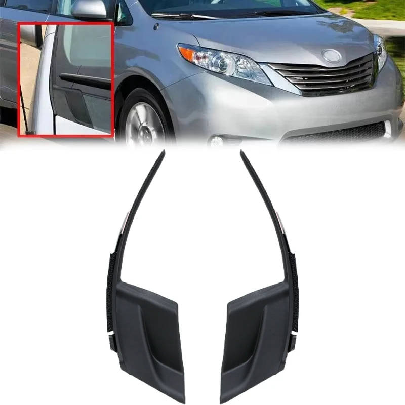 Cubierta del limpiaparabrisas delantero para Toyota Sienna 2011 2012 2013 2014 2015 2016 2017 2018 2019 2020 53867-08020 53866-08020