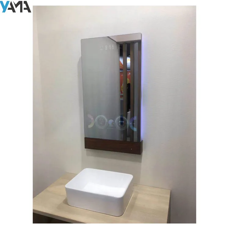 

advertisement screen Magic mirror TV multitouch touch screen android mirror display