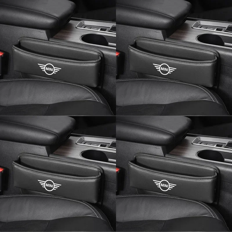 Multifunction Car Seat Gap Organizer Seat Crevice Slot Storage Box for MINI COOPER S ONE JCW F54 F55 F56 F57 F60 CLUBMAN