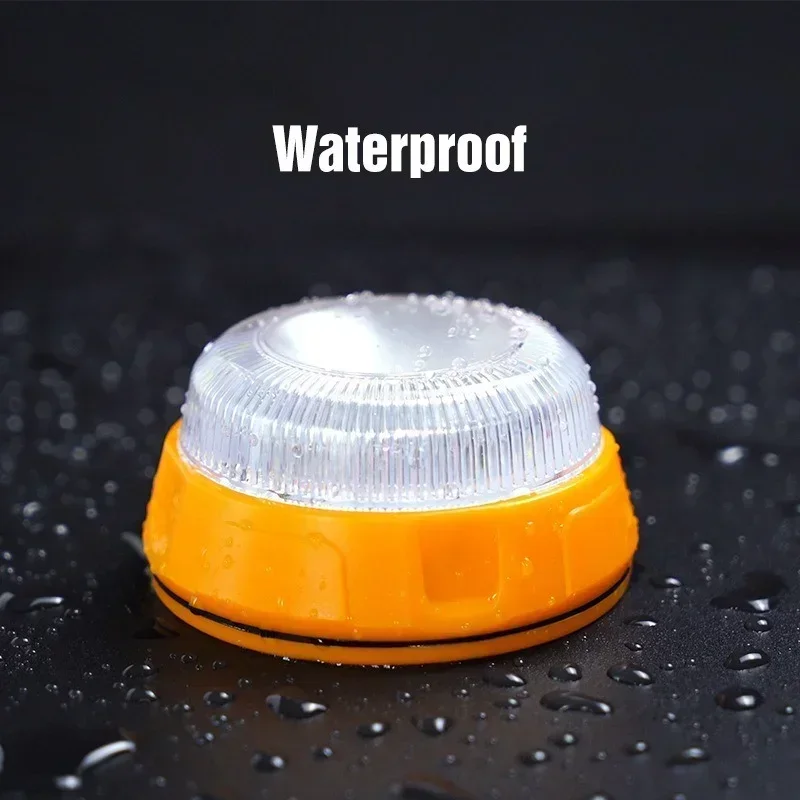 

Car Emergency Beacon V16 SOS Light Roadside Safety Help Flashing Lamp Traffic Safety Warning Magnetic Breakdown Work Lamp Sign