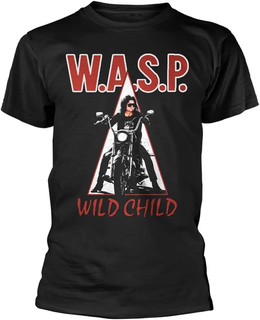 W.A.S.P. Men's Wild Child T-Shirt Black