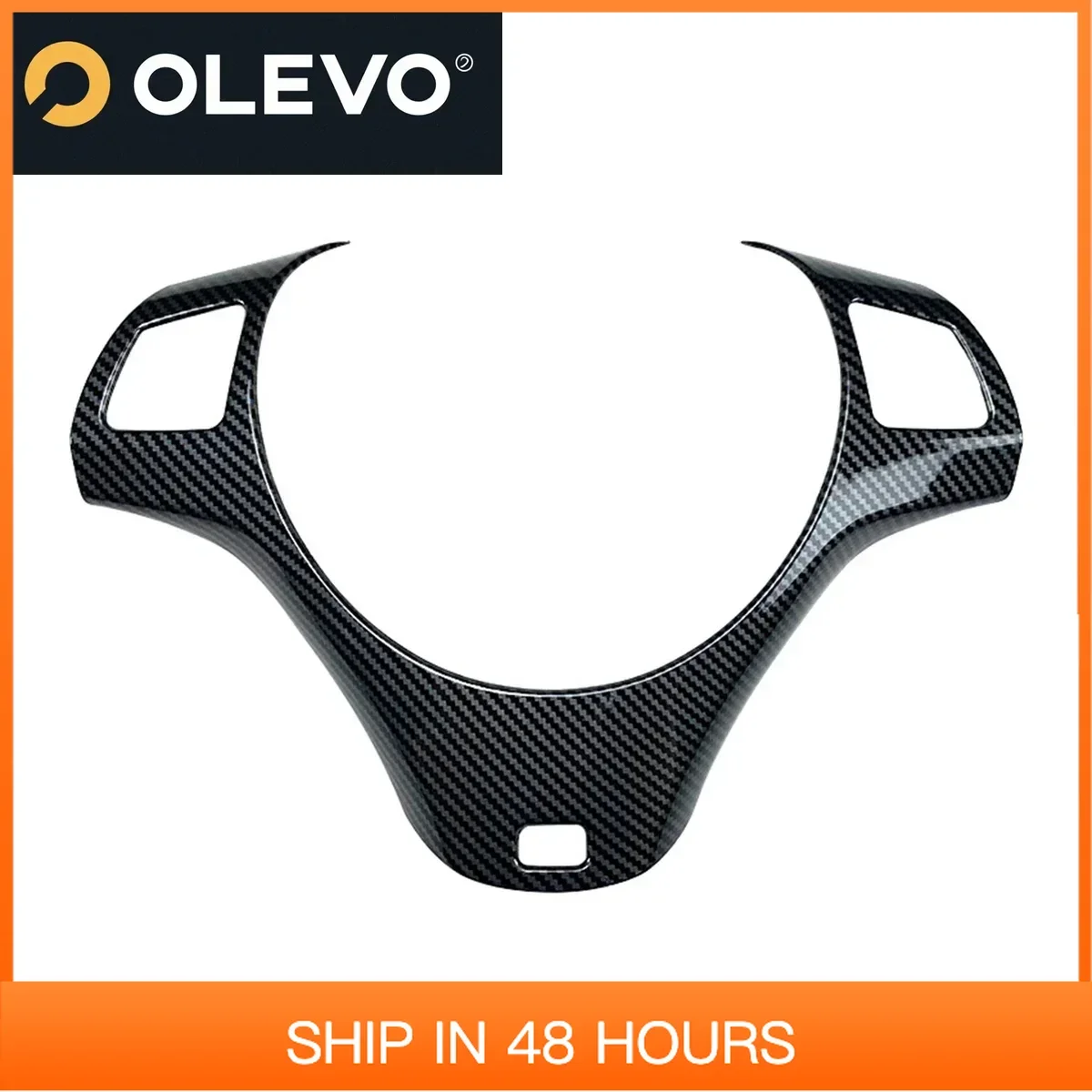 

Новая 1 шт. накладка на руль автомобиля для BMW 3 серии E90 E91 E92 E93 2005-2012, декоративная крышка рулевого колеса автомобиля, детали интерьера