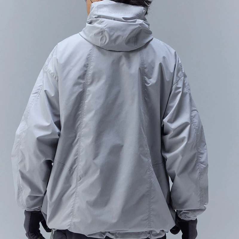 Tri-Shield Lightweight Jacket | Water/Oil/Stain Resistant | Triple-Stitched Seams | Unisex Cycling & Hiking Hoodie