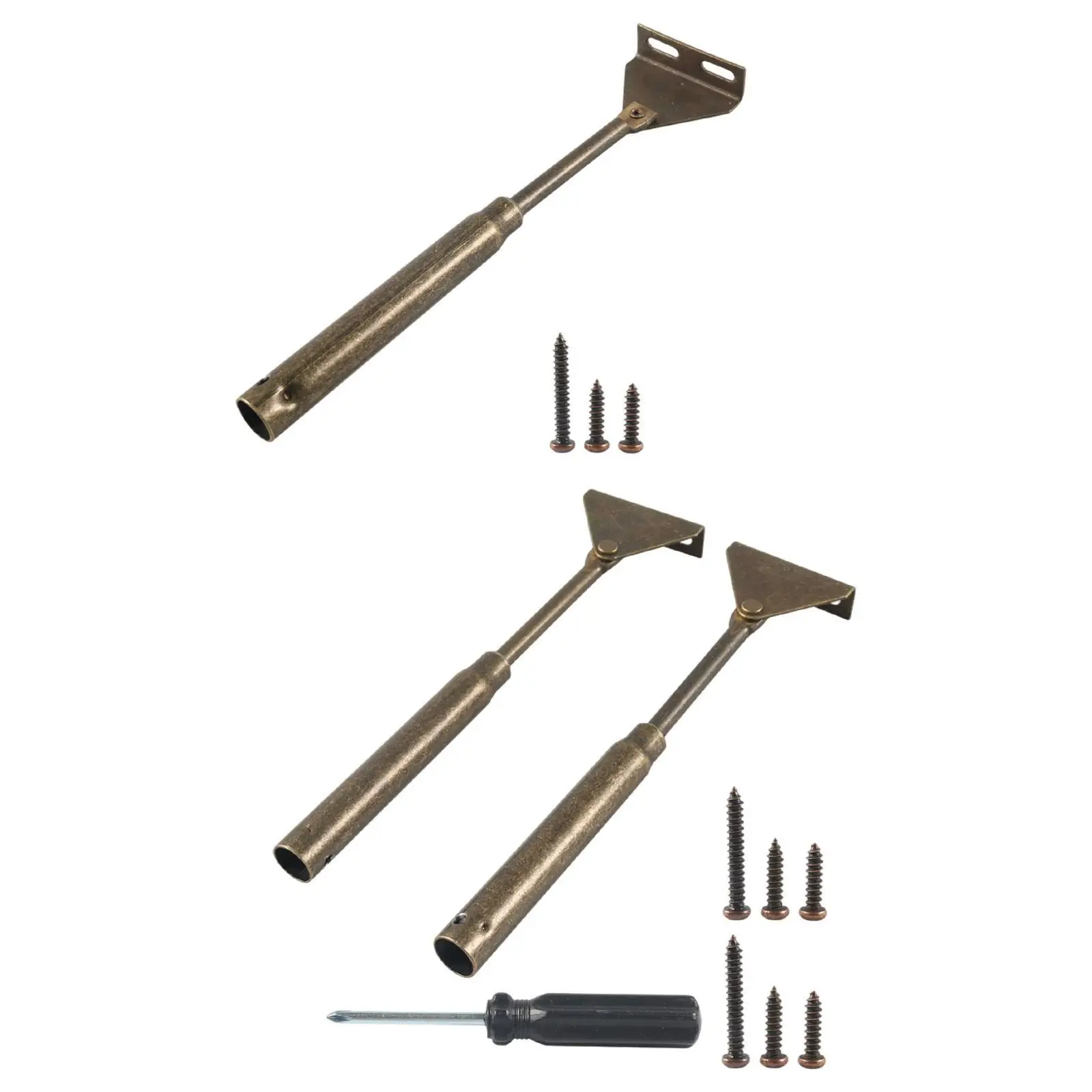 

Premium Door Strut Spring Loaded Easy Installation Cabinet Bracket Support for RV Home Furniture