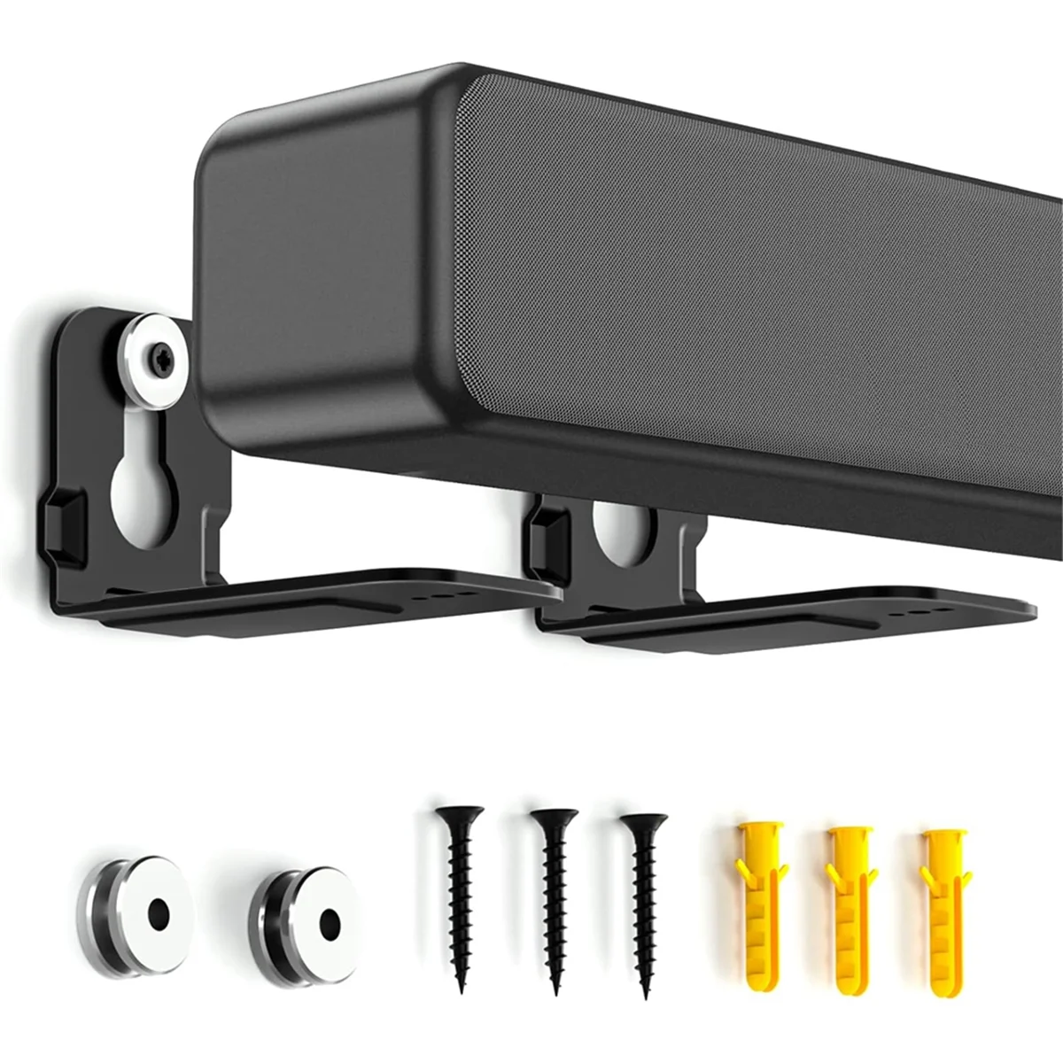 Universal Soundbar Wall Mount Kit Mounting Brackets for JBL Samsung Song Bose Vizio TCL Soundbar