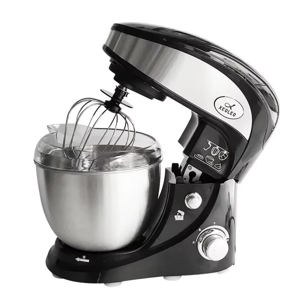 Commercial 4L Electric Stand Flour Mixer Planetary Food Dough Mixer Egg Whisk Blender With Hook Food Processor 3 Speeds