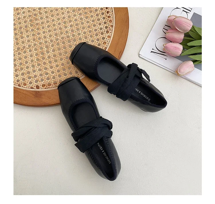 Women\'s Ballet Flats Shoes Woman Spring Summer 2023 Casual Sneakers Sandals Fashion Sabot Barefoot Ballerina Comfortable Elegant