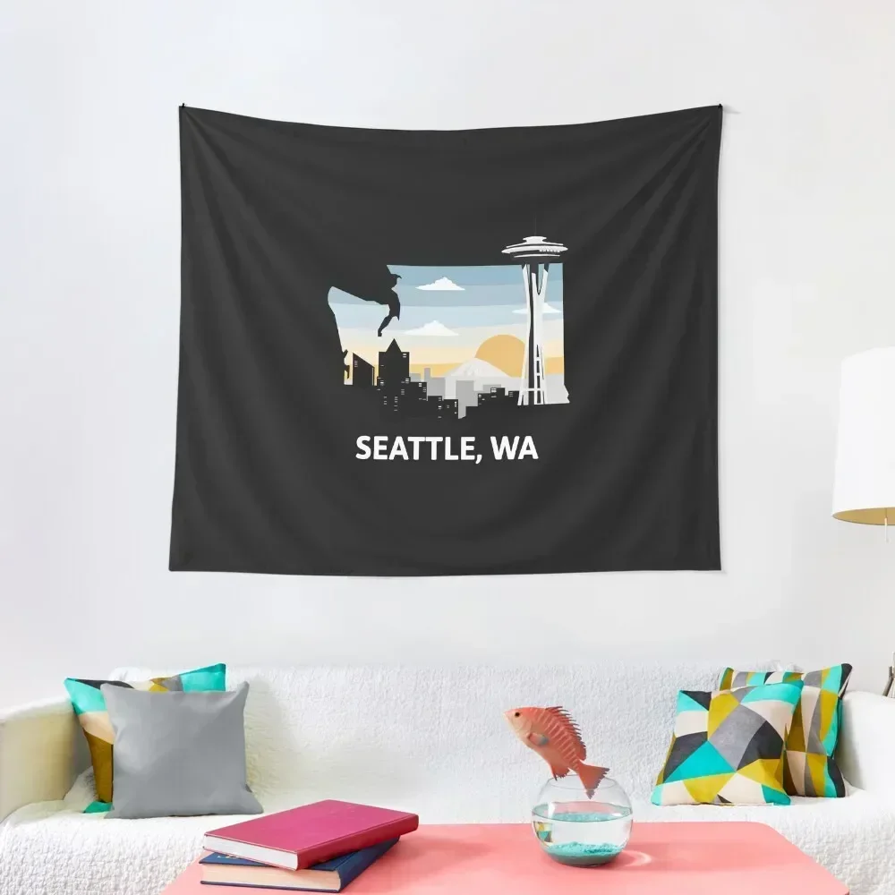 Seattle, Washington Tapestry Room Decor Korean Style Things To The Room Bedroom Organization And Decoration Tapestry