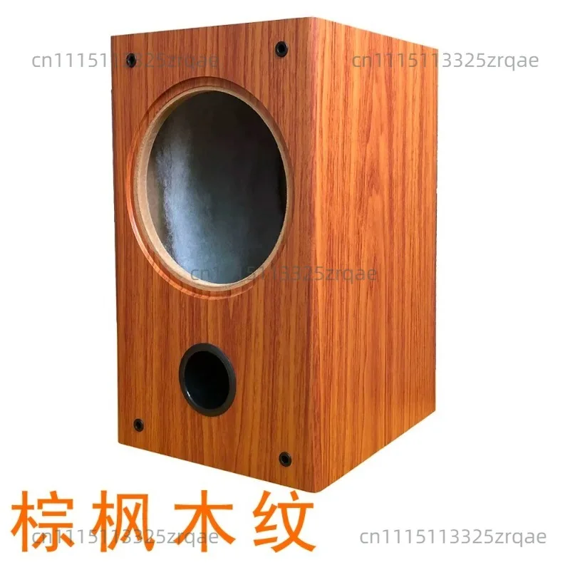 8 Inch Empty Wood Speaker Cabinet， Audiophile Grade DIY Enclosure for Full Range/Coaxial Drivers， Home & Car Audio