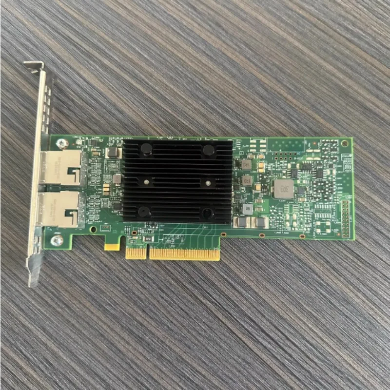 

BCM957416A Высокая доставка перегородки 10G Гигабитный двойной электрический порт сетевой интерфейс карты