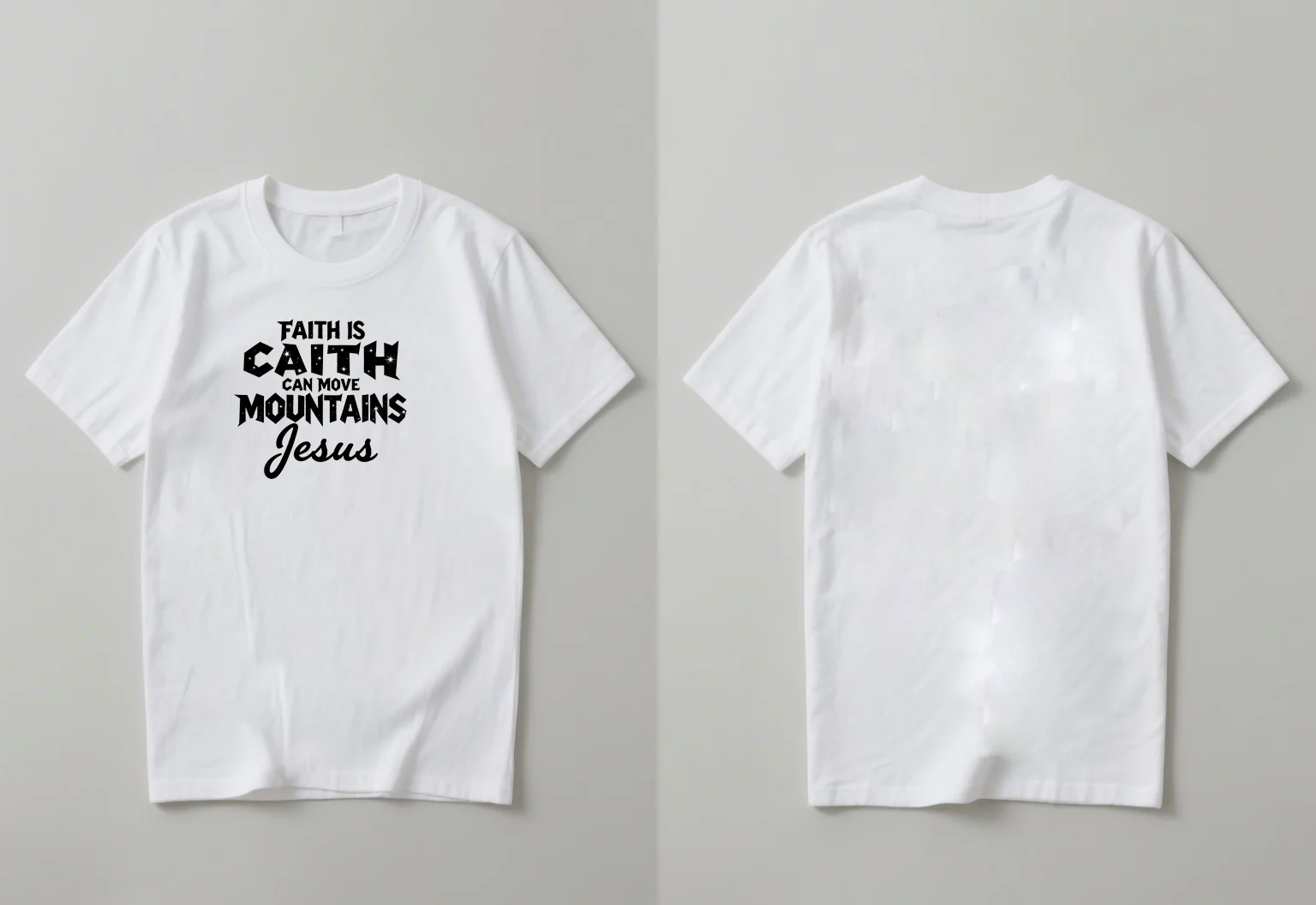 เสื้อยืดแฟชั่นลายไล่เฉดสี ตัวอักษร แนวโน้มใหม่ปี 2025 เสื้อยืดคอกลมลำลองสำหรับผู้ชายและผู้หญิง