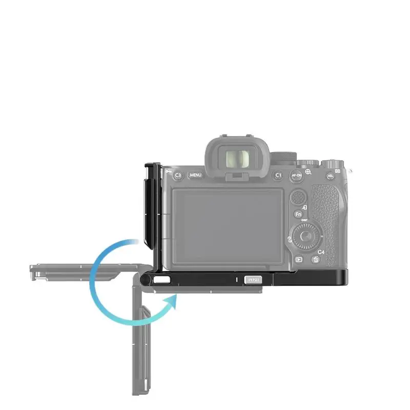 Camera repair accessory for SmallRig, suitable for SONY A7R5/A7M4/A7S3 foldable L-shaped quick-release plate 3984