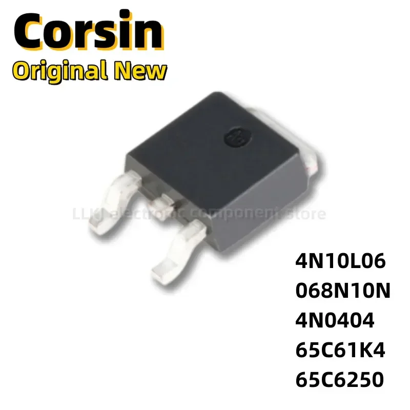 1pcs 4N10L06 IPD90N10S4L-06 IPD068N10N3G 068N10N 4N0404 IPD90N04S4-04 65C61K4 IPD65R1K4C6 65C6250 IPD65R250C6 TO252/