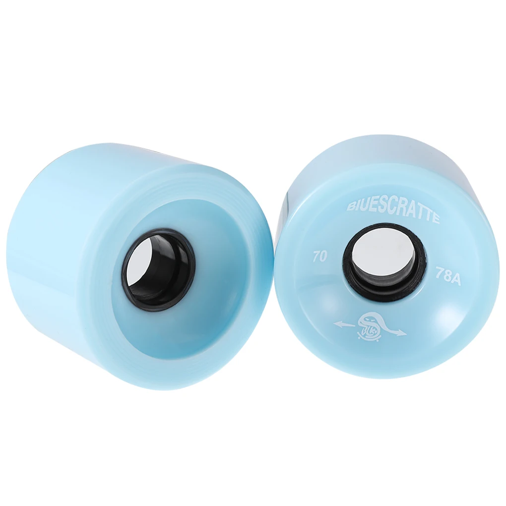 

4 Pcs/set Skateboard Wheels 82A PU Wheels Roller Skate Longboard Tires with Bearing Skateboard Replacements Parts