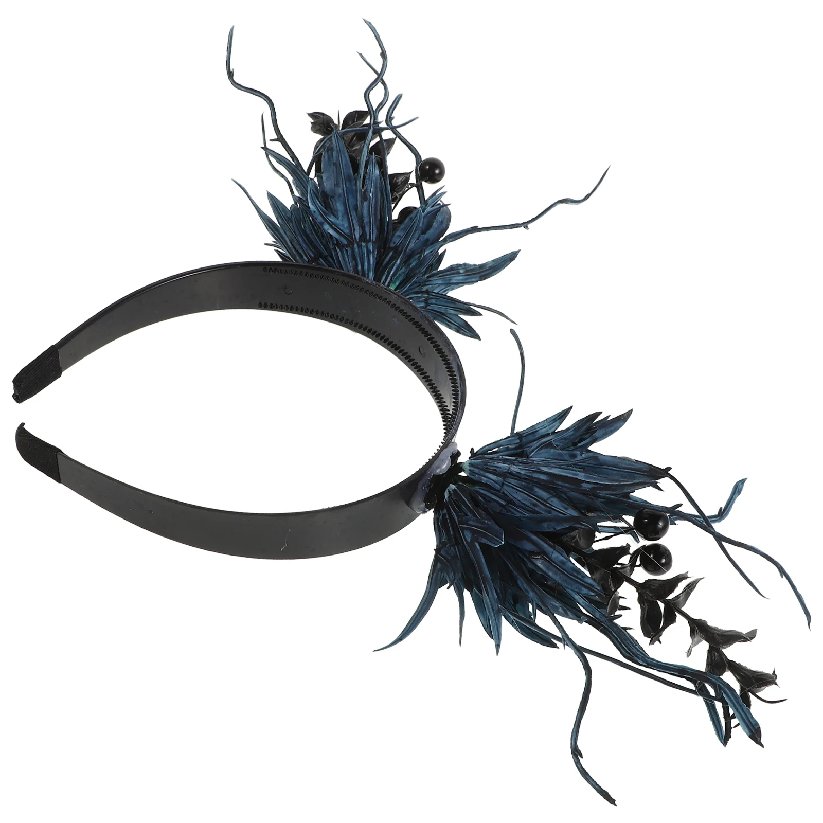 

Halloween Headband Band Women Blue Cosplay Halloween Headgear Bat Hair Accessories Decor Easy Festive Unique Theme