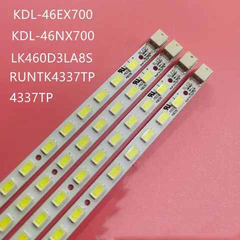 KDL-46EX700 KDL-46NX700 KDL-46EX705 교체용 LED 백라이트 스트립, 54LED, 52cm, LK460D3LA8S, RUNTK, 4337TP, RUNTK4337TP KDL-46EX700 KDL-46NX700 KDL-46EX705 교체용 LED 백라이트 스트립, 54LED, 52cm, LK460D3LA8S, RUNTK, 4337TP, RUNTK4337TP